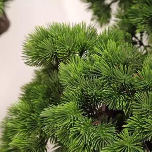 Künstlicher Bonsai-Baum Simulierte Willkommen Kiefer Bonsai Bildschirm Dekoration Zen Wohnzimmer Dekoration Veranda Schrank Büro Landschaft Künstliche Bäume Pflanzen (Color : A