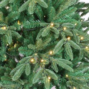 Künstlicher Weihnachtsbaum aus Aspen-Tanne mit Metallständer, voller Weihnachtsbaum, Weihnachts-Weihnachtsbaum für Zuhause, Büro, Party, Innendekoration, saisonale Innendekorat