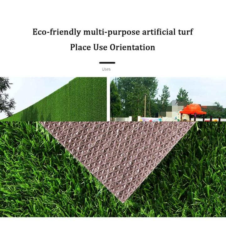 2 cm Hundeschutzmatte Rasen, rutschfester Outdoor-Teppich für drinnen und draußen, Kunstgras mit hoher Dichte, natürlich realistisch aussehendes Gartengras für Terrasse, Garten