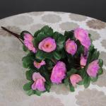 Artificial Flowers 33 cm Kunstpflanzen Kunstblumen Deko Blumen Künstlich Künstliche Blumen Pflanzen für Hausgarten Geburtstag Party Home Wedding Dekor 0512