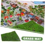 3st Künstliches Künstliches Moos Dekorativer Rasen Landschaftsdekor Landschaftsgestaltung Dekorative Requisite Gefälschte Grasmatte Glasflasche Chemische Faser Kunstrasen