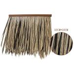 Simulatie strobaksteen dak kunstmatige stro stro tegels plam, decoratie stro dak voor Tiki-hutten bar tuin terras dek paviljoen muur (grootte: 6 stuks, oud stro)