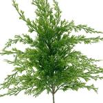 Künstlicher Pflanzenzweig, Weihnachtsstiel-Dekoration, praktische, praktische grüne Weihnachtsdekoration für den Schreibtisch zu Hause, Höhe 55cm