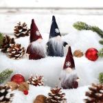 12x Premium Kerstman 12cm - decoratie voor de kerstboom, kerstboomfiguur als boom, kerstversiering of cadeau