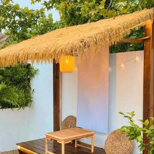 Künstliches Strohdach, Künstlicher Palmdach Paneele, Künstliches Strohschuppendach, Simulation Strohdach Fliese, Synthetisches Palmenstroh, Für Holzhaus Gartenzäunen Pavillon(