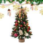 Christmas Tree Miniature, Small Artificial Christmas Tree, Tabletop Christmas Tree, Christmas Tree Ornaments, Miniature Christmas Tree Decor, Holiday Tree for Tabletop, Christmas D