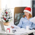 Kunstkerstboom (20-inch witte slanke kerstboom met verlichting)