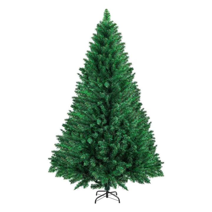 Künstlicher Weihnachtsbaum, Tanne, Bleistift, Tannenbaum, Tannenbaum, aufklappbarer Weihnachtsbaum, inklusive Ständer, Tannennadel-Weihnachtsbaum mit dicken Zweigspitzen, Weihnac