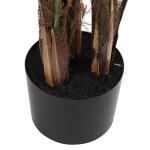 Kunstplant grote kunstpalm, 140 cm, , groot als echte Areca palm, , plastic plant, decoratie, nepplant voor woonkamer, balkon, slaapkamer, kantoor