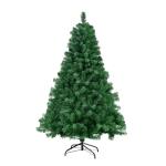 Kunstkerstboom, 150 cm (diameter ca. 75 cm), 420 takken, vlamvertragend, pvc-dennenboom, kerstboom met snel opbouwsysteem, inclusief kerstboomstandaard, eenvoudige montage, groen