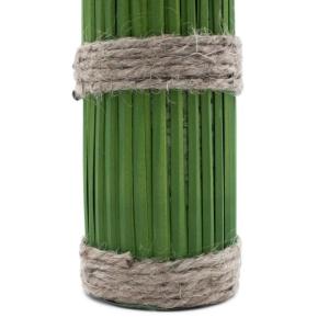 Kunst decoratief gras bundel groen - H 45 cm - kunstmatige decoratie stagras - kunstplant kamerplant decoratie grassen gras-bundel siergras