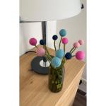 - Vilten bloemen boeket bloemen van vilt - boeket - Fair Trade - handgemaakt (amandelbloesem), enkele bloem: 31cm
