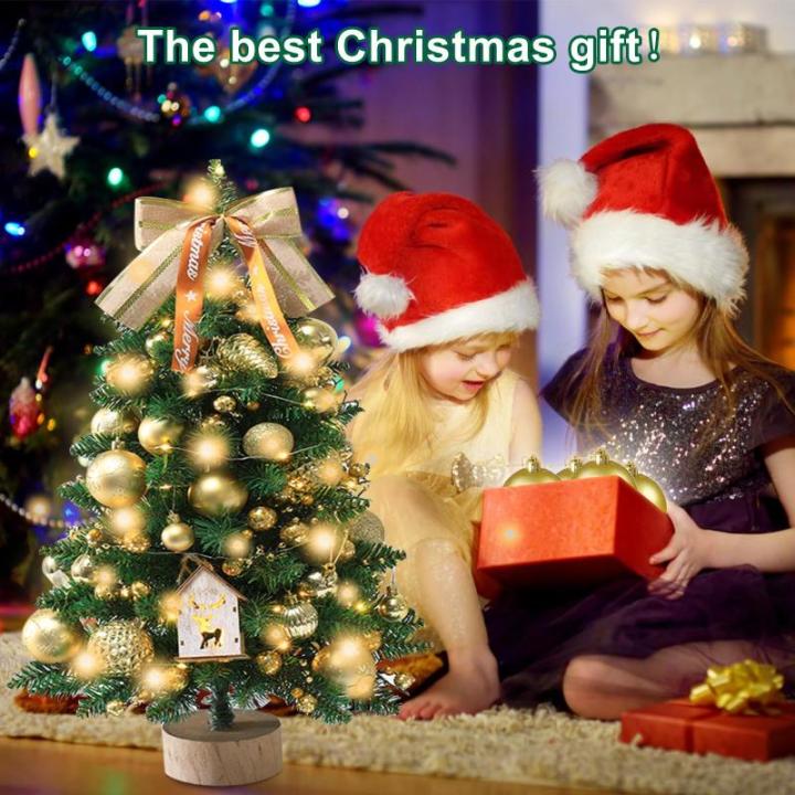 kunstkerstboom met verlichting