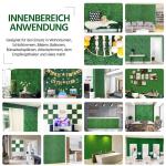 12 stuks plantenwand, klimop, inkijkbescherming, uv-bescherming, 50 x 50 cm, uv-bescherming, , heggenplanten, windbescherming, decoratie voor muur, balkon, tuin, groen
