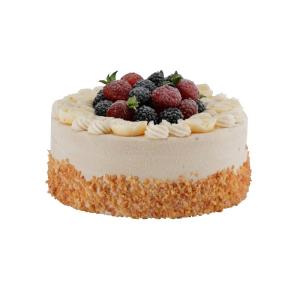 Natuurgetrouw voedsel dummy - Kunstmatige taartartikelen - Voedseldummy/plastic eten - Decoratie (taart fruit - 15x9 cm)