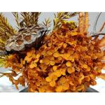 Kunstblumen Zen Soft Dekoration Simulation Blumenkunst – Trockenblumen-Set in Keramikvase, 70 x 25 x 40 cm für Restaurant, Teestube für jeden Anlass