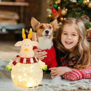 Uniek cadeau voor vriendin, mama, vrouwen, echtgenote, geschikt voor kerstvensterbank, kerstdecoratie voor binnen