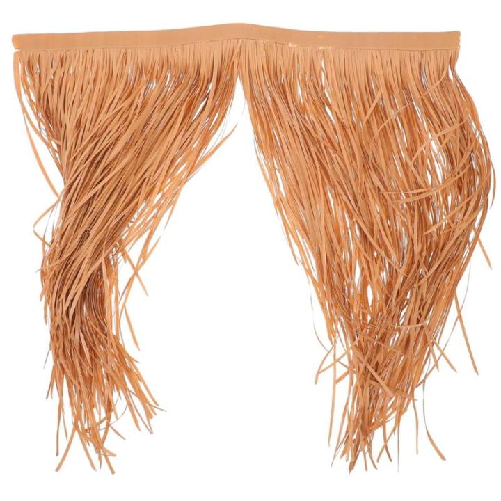 2 Stück Strohdekoration Rasendekor Simulation Strohdach Für Garten DIY Künstliches Strohdach DIY Strohdach Gefälschte Strohabdeckung Gefälschtes Stroh Gefälschtes Strohdach