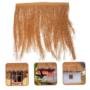 Simulierte Rasendekoration Mexikanisches Dach Künstliches Strohdach Dekoration Gartenstrohdach Gartenhütte Grasdach Lebensechtes Dach DIY Dachsimulation Strohabdeckung
