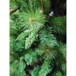 Kunstkerstboom extra gevuld met gecombineerde dubbele bladeren 150-240cm met metalen standaard (Groente, 150cm 418Tips)