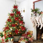 10 stuks rode strikken Kerstmis glitter kerstboom strikken kerstboomversiering voor familiefeesten feestdecoratie voor Kerstmis vakantie bruiloft feesten