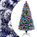 Künstlicher Weihnachtsbaum mit Beleuchtung 120 cm Glasfaser Christbaum Kunstbaum Dekobaum Tannenbaum Weihnachten Künstlicher Weihnachtsbaum für Weihnachtsdeko