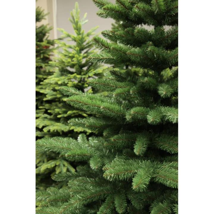 - Kunstkerstboom - Spaanse dennenboom - Spaanse dennenboom - kunstkerstboom - kerstdecoratie - kerstboom - 220 cm - 100% PVC - metalen standaard