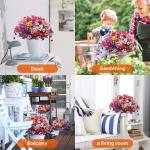 9 bundels zoals echt balkon, , weerbestendig, kunstplanten, buiten, uv-bestendig, balkonbloemen voor balkon, decoratie, tuin, outdoor