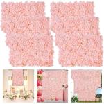 Blumen-Wandpaneele, Hortensien, 12 Stück, Blumen-Wandhintergrund, Hortensien, 3D-Blumen-Wanddekoration für Schlafzimmer, Hochzeit, Empfang, Party