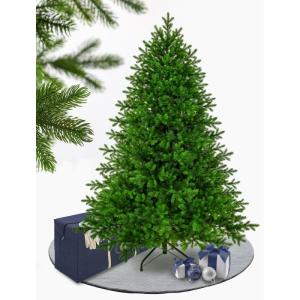 Altair Kunstkerstboom, 215 cm, klassiek groen, 1216 takken, 100% PE-punten, inclusief metalen standaard