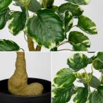 45 cm kleine , in pot, decoratieve planten in pot, zoals echt, Chinese geldplant, plastic planten voor woonkamer, slaapkamer, kantoor, decoratie