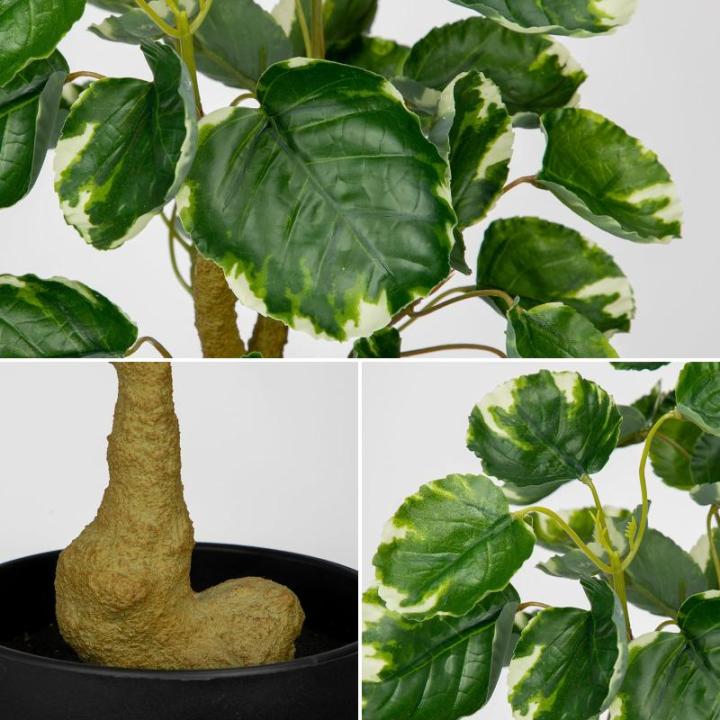 45 cm kleine , in pot, decoratieve planten in pot, zoals echt, Chinese geldplant, plastic planten voor woonkamer, slaapkamer, kantoor, decoratie