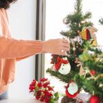 6 stuks kerst engel kerstman sneeuwpop kerstboomversiering van metaal
