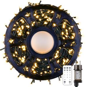 Lichtketting in wit, 80 meter lang