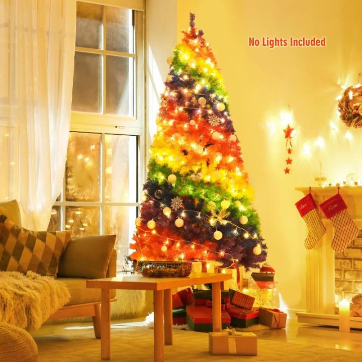 Weihnachtsbaum künstlicher Baum, Künstlicher Regenbogen-Weihnachtsbaum