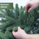 Premium kerstboom 180 cm, natuurgetrouw - kunstkerstboom - in spuitgietproces gemaakt - nepboom - PE-kerstboom