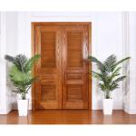 künstliche Areca Palme 140 cm künstliche Palme, 15 Zweige, für den Innen- und Außenbereich Moderne Dekoration Faux Pflanze Topffamilie Einweihungsgeschenk (2 Stück)