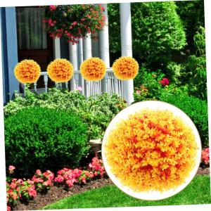 Eukalyptus Grasball Künstliche Pflanzenbälle Gartenkugeln Künstliche Pflanzenbälle Grasbälle Veranda Pflanzenbälle Große Künstliche Pflanzen Künstliche Pflanzenbälle