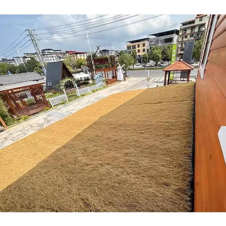 Künstliche Strohrolle, Künstliche Strohdach Fliese, Synthetische Strohgras-künstliche, Kunststoff Palm Thatch, Simulation Strohdach Fliese, Synthetisches Strohgrasdach, Für Bar
