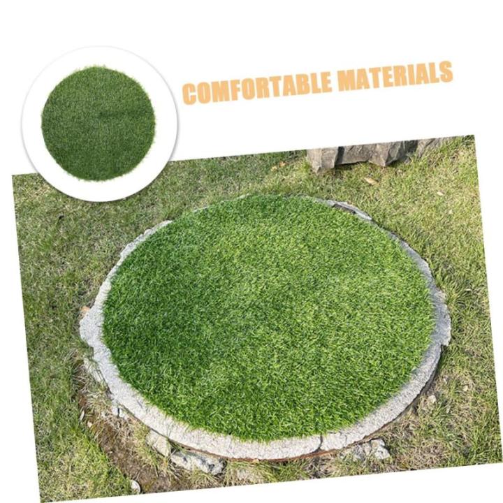 Tapijten schachtdeksel decoratie gazon turnzaal gazon placemat kunstgras placemats van kunstgras placemats van kunstgras campertapijten voor buiten plastic buiten groene planten