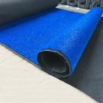 Kunstrasen 78,7 Zoll Blauer Kunstrasen, Grasstärke 20 mm, Dicker Synthetischer Rasenbalkonteppich, Perfekt für den Innen- und Außenbereich, Kunstrasenteppich (Größe: 2 x 4 m)
