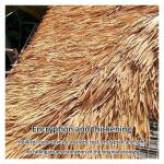 Reisstroh Dach, Künstliche Strohfliesen, Palmgras Rolle, Kunststoff PE Strohdach, Künstliche Strohrolle, Synthetische Palmenstroh Paneele, Für Garten, Terrasse, Bar, Holzhaus, S