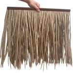 Palmgras-rolle Künstliche Natürlich Palmstrohrolle Strohdach künstliche Fliesensimulation Stroh PE gefälschte Strohdekoration Kunststoff Strohdach feuerhemmende Pavillondekorat