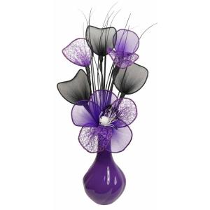 kunstbloemen in pot, decoratie, 32cm