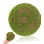 Simulierter Moosball kunstpflanze kunstplflanze künstliches moos Pflegeleichter Moosball raumdeko moosbedeckter Ball hängende Bälle dekorative Mooskugel Hochzeit moosig Beflocku