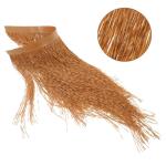 2 Stück Simuliertes Stroh Rasen Dekor Mexikanisches Strohdach Garten Strohdach Für Vogelscheuchen Kostüm Künstliches Strohdach DIY Strohdach Simulations Stroh Ornament