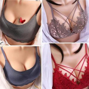 Borstprothesen Cotton Filled F Cup realistische huid borsten van siliconen gevuld met siliconen voor mannen tot vrouwelijke drag queen cosplay 1 tan
