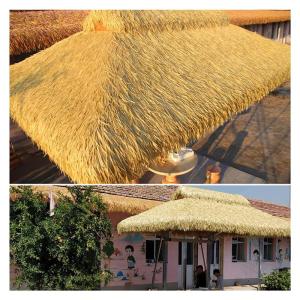 Künstliche Palmen-Strohrollen, Kunststoff PE Strohdach, Feuerfeste Künstlicher Palmdach Paneele Grasdach, Künstliche Strohrolle, Für Garten, Terrasse, Bar, Holzhaus, Strand Dek