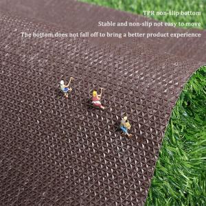 2 cm Hundeschutzmatte Rasen, rutschfester Outdoor-Teppich für drinnen und draußen, Kunstgras mit hoher Dichte, natürlich realistisch aussehendes Gartengras für Terrasse, Garten