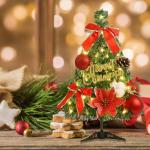 Kerstboom met verlichting 45 cm lichtketting kerstboom mini kerstboom kunstmatige kerstboom kerstdecoratie tafel kerstboom kerstcadeaus
